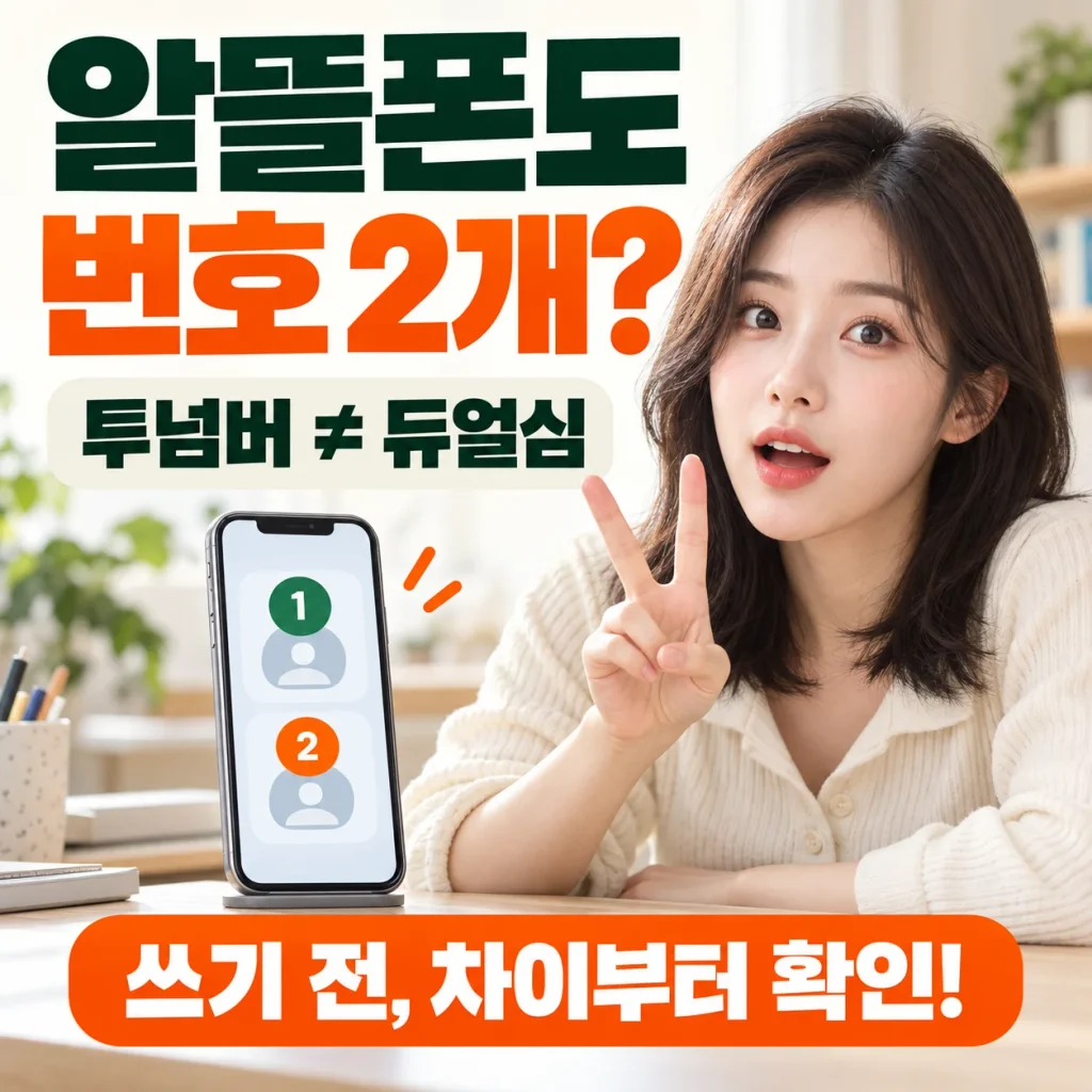 알뜰폰 투넘버 서비스
