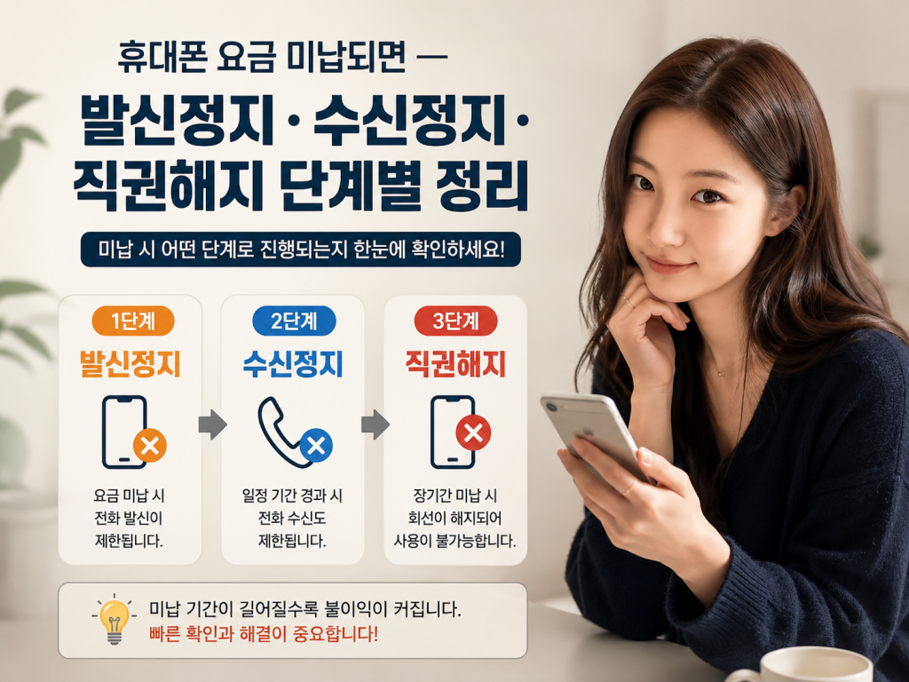 핸드폰 요금미납
