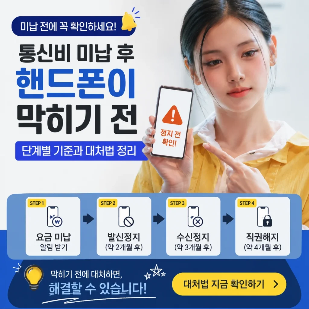 통신비 미납
