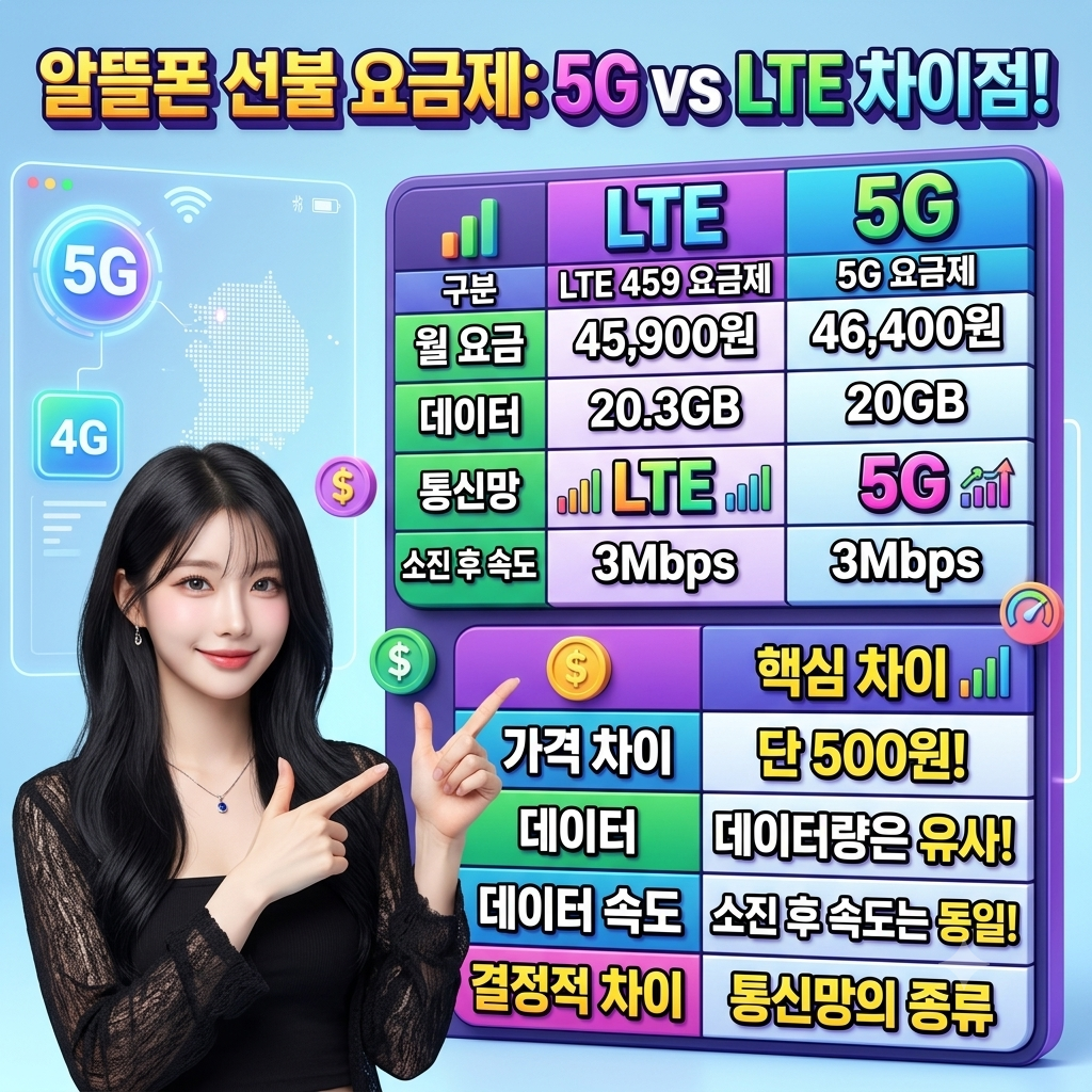 알뜰폰 선불 5G 요금제