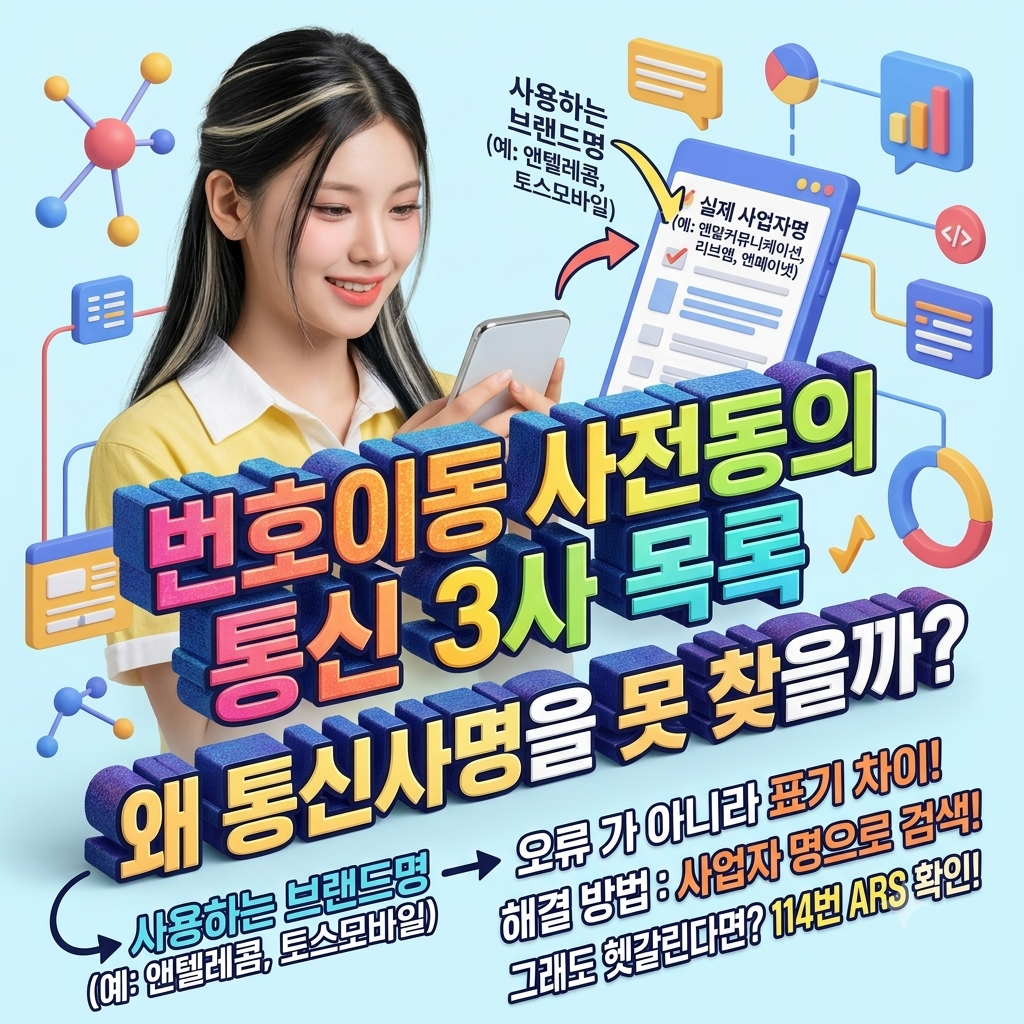 번호이동 사전동의