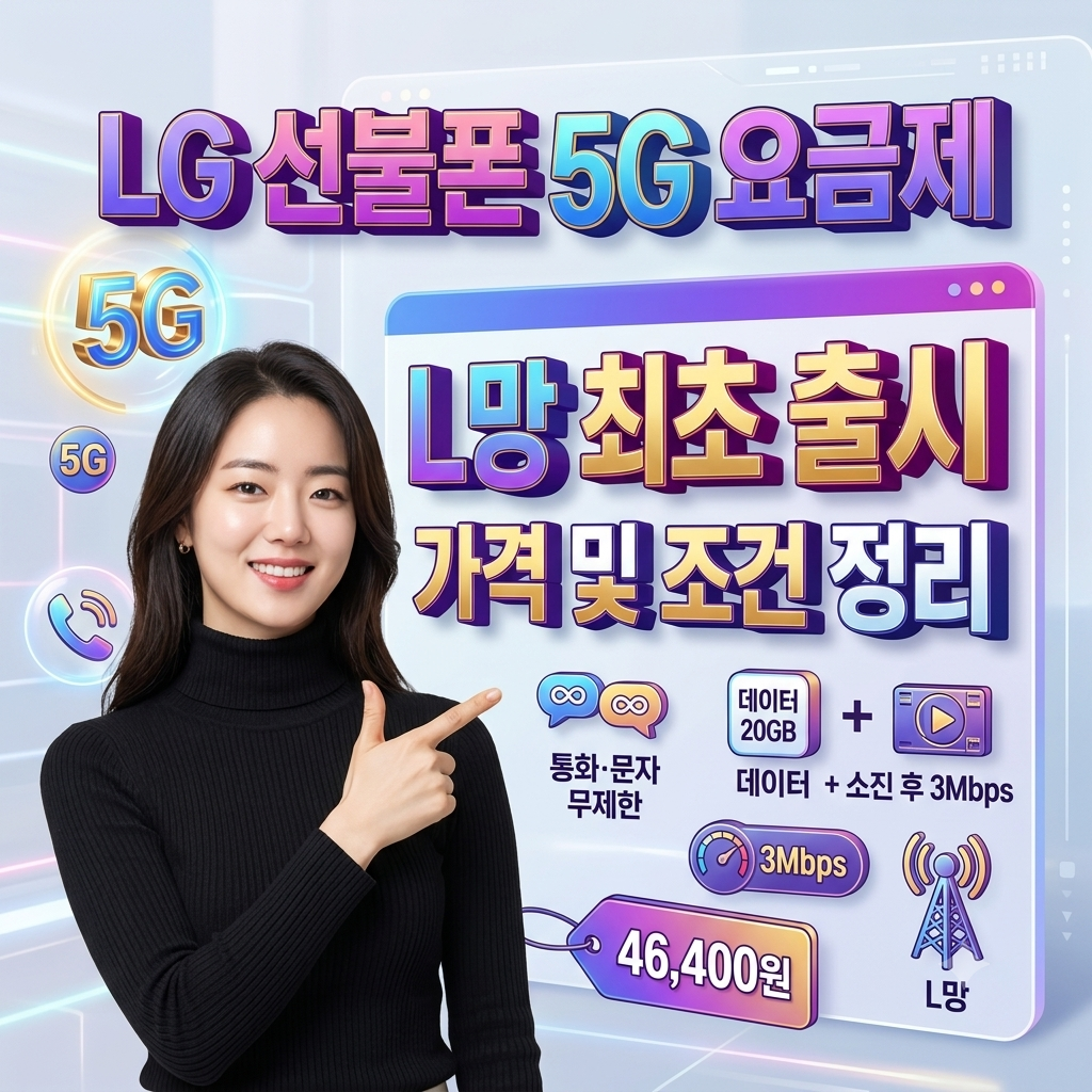 알뜰폰 선불 5G 요금제